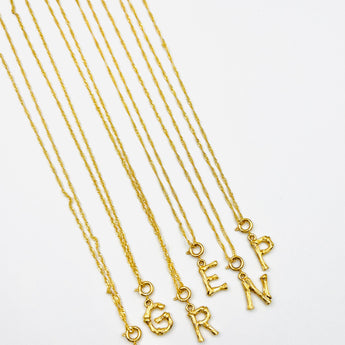 Letters jewelry