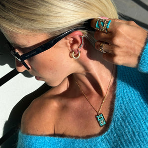 EARRINGS ASHLEY M WHITE*