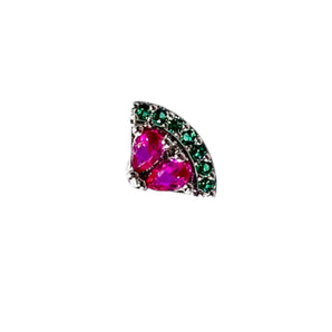 EAR PIERCING MELON SILVER*