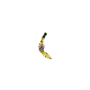 EAR PIERCING BANANA GOLD*