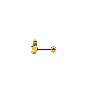 EAR PIERCING BANANA GOLD*