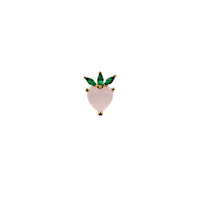 EAR PIERCING STRAWBERRY PINK*