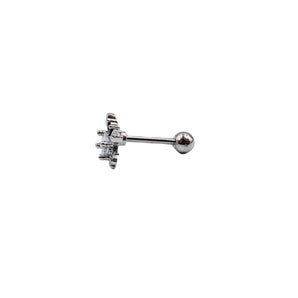 EAR PIERCING CRABE SILVER*