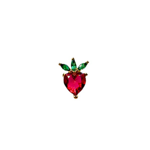 EAR PIERCING STRAWBERRY GOLD*