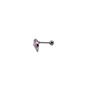 EAR PIERCING JELLYFISH SILVER*