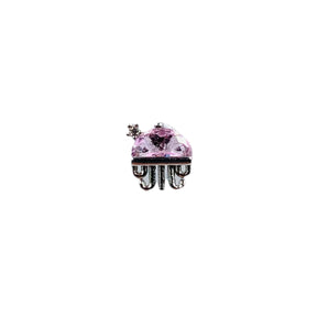 EAR PIERCING JELLYFISH SILVER*