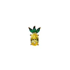EAR PIERCING ANANAS GOLD*