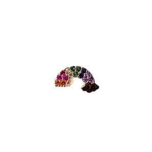 EAR PIERCING KELLY PINK GOLD*