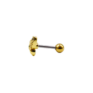 EAR PIERCING BANANAS GOLD*