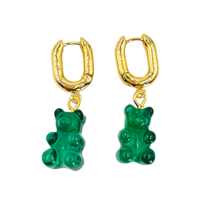 BOUCLE D'OREILLE BONBON OURS