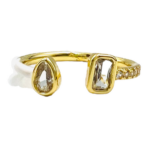 RING DRUPPEL WIT