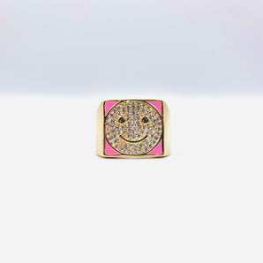 RING SMILEY CUBE