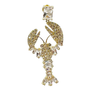 OORBELLEN KREEFT WIT
