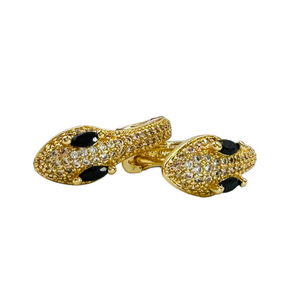EARRINGS HILA BLACK