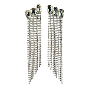 EARRINGS CHER SILVER
