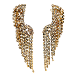 EARRINGS MADONNA PINK GOLD