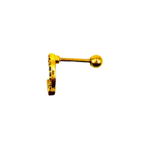 EAR PIERCING KELLY GOLD*