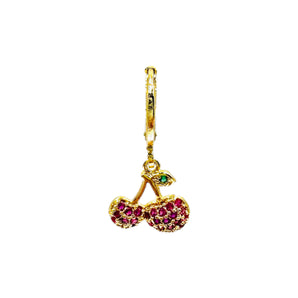 EARRING CHERRY*