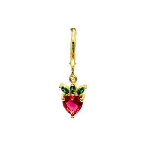 EARRING STRAWBERRY*