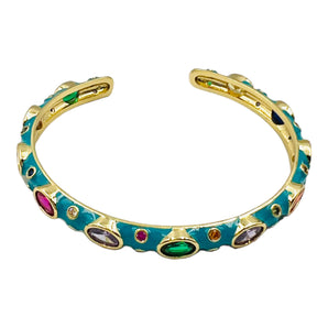 BRACELET BAROQUE TURQUOISE*